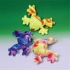 US Toy Company SB410 Tie Dyed Frogs - Pack of 12