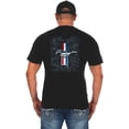thumbnail image 6 of JH Design Group Mens Ford Mustang Tri-Bar Pony Distressed Collage T-Shirt, 6 of 8