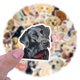 thumbnail image 3 of Pegatinas de vinilo impermeable con forma de labrador, perro, perro, 60 unidades, 3 of 5