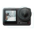 thumbnail image 2 of Cubierta Lente Cámara Deportiva TPU Con Estuche Transporte PU Tempe Glass Pantalla Trasera Delantero para DJI OSMO Acción 3/4 Roja, 2 of 9