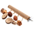 thumbnail image 4 of MIANGASTORE Bird Cage Perch Wood Parrot Perch Toy Bird Standing Stick Parrot Cage Accessory, 4 of 7