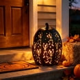 thumbnail image 6 of Halloween LED Pumpkin Lantern with Dancing Skeleton Cutouts Light Projecting Jack O Lantern Ornament For Indoor Outdoor Party Yard Decor, 6 of 7