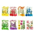 thumbnail image 3 of Dried Flowers Set DIY Tools Photography Real Flower Decal Handicraft Filling Pressed Specimen Label for Craft Necklace Red, 3 of 6