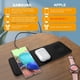 thumbnail image 1 of Trío de cargador inalámbrico rápido 3 en 1 para Samsung Galaxy Watch 3 Heyeke, 1 of 2