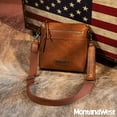 thumbnail image 4 of Montana West Crossbody Bag for Women Multi Pocket Cross Body Bag Purses with Guitar Strap, Brown, 4 of 7