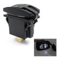 thumbnail image 1 of Ohmyroo 12V-24V Dual USB Auto Power Adapter 3.1A Fast Charger Socket With LED Indicator, 1 of 8