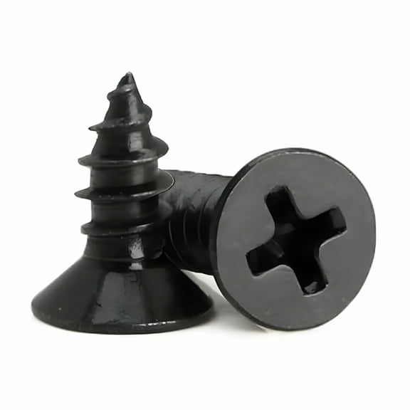 TALENO M3 x 5/16” Wood Screws,Self-Tapping Phillips Drive Small Screws,Flat Head Small Wood Screws Made of Carbon Steel,Suitable for Wood Furniture and Drywall 100pcs.(8mm)