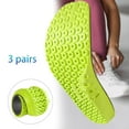 thumbnail image 3 of 3 Pairs Insoles, for Men Air Cushion Pads, Sweat Absorbing Foot Pad Massaging 37-38, 3 of 7