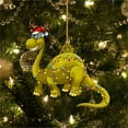 Christmas Decorations 2024 DIY Cute Dinosaur Ornament For Christmas