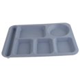 thumbnail image 3 of Vajil de Paja de perfecl Bandeja de Rejil de Comida para Cantina en hogar Azul Plato llano de paja de trigo, 3 of 8