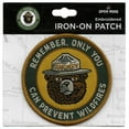 thumbnail image 2 of Smokey Bear Only You Can Patch Prevent Wildfire Preservation Woven Iron On, 2 of 3