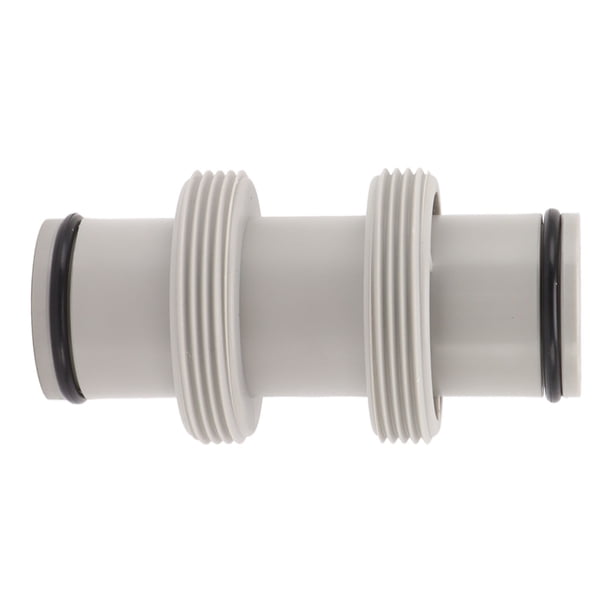 Conector de manguera de piscina,Adaptador de manguera de piscina Adaptador de manguera de filtro de piscina de 1,5 pulgadas Adaptador de manguera de piscina Diseño aerodinámico