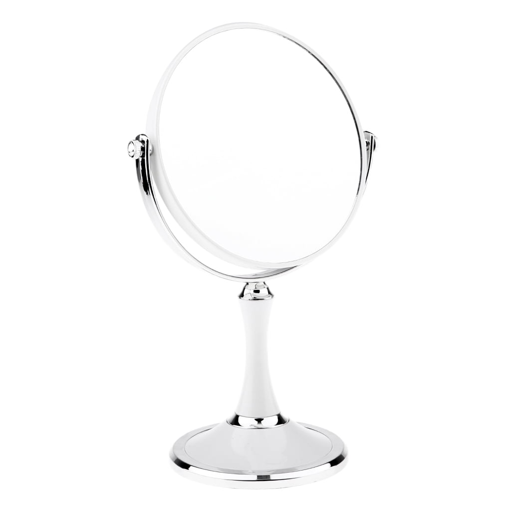 360 degree Swivel Vanity Mirror Regular/3X Magnifying Countertop Mirror