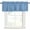 Blue, variant on Vintage Sage Green Kitchen Valances for Windows, Farmhouse Retro Beige Solid Color Bathroom Window Valances 42x18 Inch Rod Pocket Window Treatments Valance Curtains for Living Room Bedroom Decor