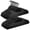 Black + Ink Black, variant on Set of 50 Clothes Hanger with Rose Gold Swivel Hook, Non-Slip, and Space-Saving, 0.2-Inch Thick, 17.1-Inch Long for Coat, Shirt, Dress, Pants, Tie,