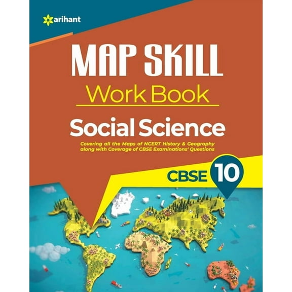 Map Skill Work Book CBSE 10th, (Paperback)