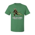thumbnail image 2 of Wild Bobby, Squatching Through the Snow Bigfoot, Christmas, Men Graphic Tee, Kelly, XX-Large, 2 of 4
