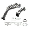 thumbnail image 2 of Panlongic Stainless steel Exhaust header Manifold for 95-01 Toyota Tacoma 2.4L 2.7L 4-2-1, 2 of 5