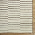 thumbnail image 6 of Hauteloom Gawel Wool Living Room, Bedroom Area Rug - Contemporary - Bone, Dark Brown, Light Brown - 9' x 12', 6 of 7