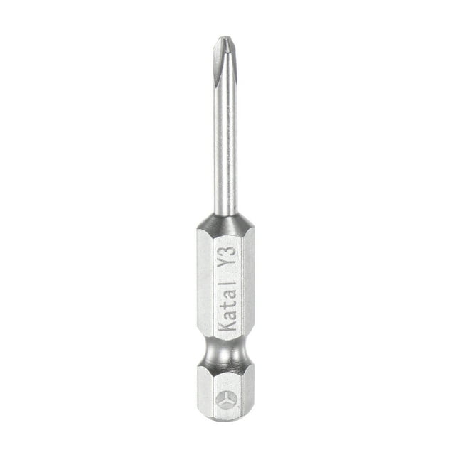 Y3 Tres-Puntas Puntas de Destornillador 1/4" Hexagonal Vástago 2" Longitud Magnético Y Tipo Destornillador Eléctrica Herramienta