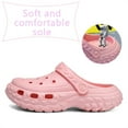 thumbnail image 4 of Gardener Platform Clogs Beach Sandals Slippers for Women Slip On Garden Shoes, 4 of 8