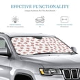 thumbnail image 2 of Bingfone Red Fox Car Windshield Sunshade,Sun Foldable Sun Shield Sun Visor for Car - Medium, 2 of 8
