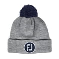 thumbnail image 1 of FootJoy Pom Pom Knit Beanie Heather Grey, 1 of 1