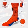 thumbnail image 3 of Calcetas Marvel Spiderman Paquete de 6 para Niños y Hombres Deportivas, 3 of 5