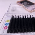 thumbnail image 3 of YELIX Super Long Flase Pestañas Una Longitud En Línea Ventilador Fácil Floración Lash Halloween Navidad Y Fiesta Uso 16 17 18 19 20 21 22 23 24 25mm 0.07mm, 3 of 3