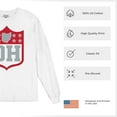 thumbnail image 6 of Ohio Shield Long Sleeve T-shirt Football Fan Game Day Tailgate Midwest Underdog, 6 of 7