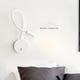 thumbnail image 5 of Lámpara de lectura de pared negra de 3 W, lámpara de escritorio de aluminio con cuello flexible y ajustable, lámpara de noche con interruptor LED, cuidado de los ojos, 5 of 5