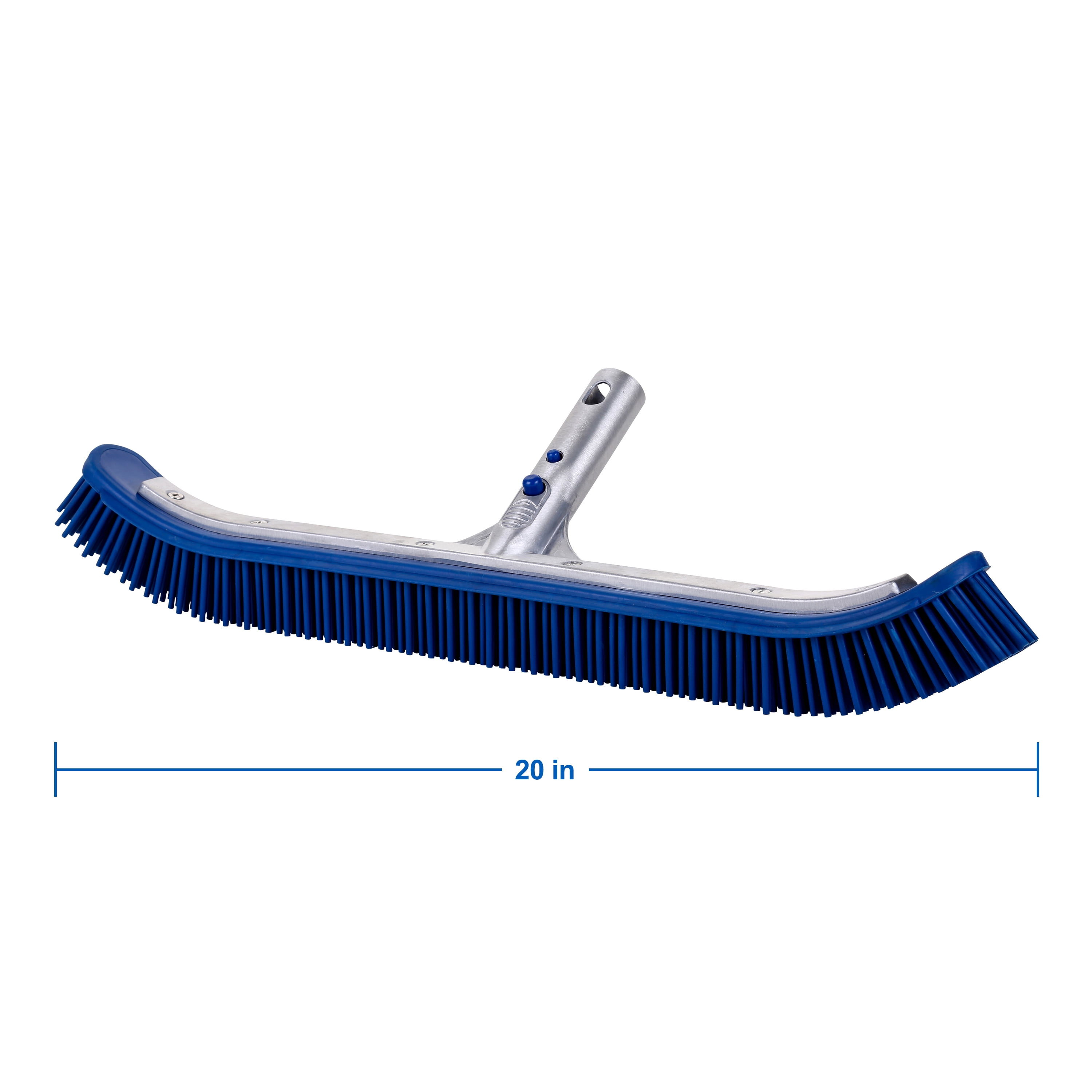 Blue Torrent Brush (18 Inches, Orange/White/Blue)