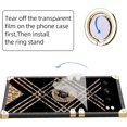 thumbnail image 5 of for Google Pixel 8 Pro Case for Women, Rivet Metal Corner Design Phone Case Cover with Bling Diamond Ring Suitable for Google Pixel 8 Pro 6.7" BF-Black, 5 of 8