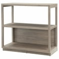 thumbnail image 5 of Evelyn&Zoe Thalia 33" Tall Rectangular Bookcase in Antiqued Gray Oak, 5 of 9