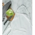 thumbnail image 2 of CC Home Furnishings Chino Cotton Unisex Kitchen Chef Apron - 38" - White, 2 of 8