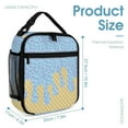 thumbnail image 3 of Ediodpoh Ice Sandwich Cake Insulated Lunch Bag Portable Food Container For Workers And Picnic Light Green, 3 of 7