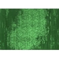 thumbnail image 1 of Ahgly Company Indoor Rectangle Abstract Emerald Green Contemporary Area Rugs, 8' x 10', 1 of 4