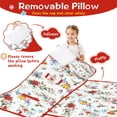 thumbnail image 3 of Pioneer Flower Floral Print Pattern Toddler Nap Mats for Kids Preschool,Sleeping Mat Bag or Kids,Toddler Sleeping Bag,Toddler Nap Mat or Daycare, 3 of 6