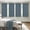 Grey Blue, variant on Blackout Curtains 4 Panels Sets Black 63 Inch Length, Top and Bottom Rod Pocket Room Darkening Curtains for Bedroom Windows, 4 Pack Solid Thermal Insulated Light Blocking Curtain Drapes