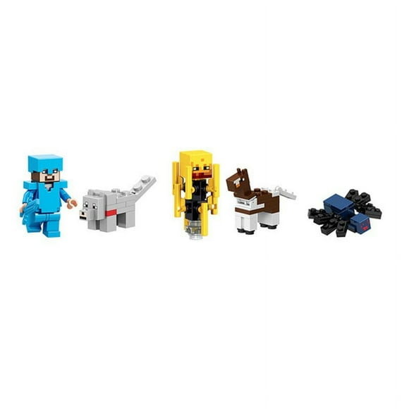 Minecraft Dungeons Nano METALFIGS Minecraft Nano METALFIGS 16 PK Home Car Desktop Decoration Gift