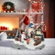 thumbnail image 4 of Casas de pueblo navideñas de resina con vista a la nieve, casa con escena de nieve, edificio musical, luz B, 4 of 7