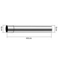 thumbnail image 5 of 2.3in Stainless Steel Stove Pipe Chimney Flue Liner Rigid Multi Fuel, 5 of 7