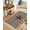Brown, variant on Texas Star Plaid Kitchen Runner Rug 2'x4', Farmhouse Black Brown Texas Vintage Washable Rug with Tassels, Non Slip Woven Cotton Bathroom Rugs Hallway Carpet for Foyer Bedroom Entry Back Door Decor