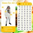 thumbnail image 4 of Beeattire Beekeeper Suit  Made from Thick Cotton with Veil Sting Proof Bee Suit - Unisex- Adult XL, 4 of 4