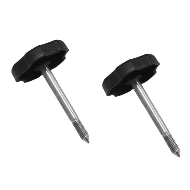 Tornillo de perilla envolvente de puerta de marco de ventana suave para Wrangler JK 4 puertas profesional fácil instalación de acero , largo Baoblaze Perilla de marco de puerta