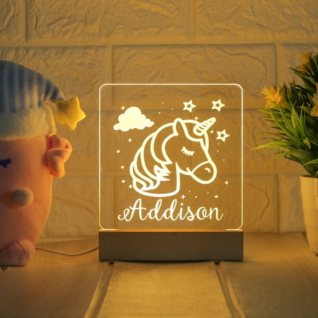 

Personalized Night Light USB Customized name 3D Lamp Luminaria Christmas Anniversary Birthday Mother s Day Father s Day Gift