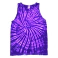 thumbnail image 1 of Tie Dye Tank Top Men Women - Fun Bright Colotful Tops, 1 of 1