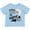 AE-Light Blue, variant on Little Brother and Biggest Fan Baseball Family Fan Boys or Girls Toddler T-Shirt