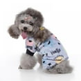 thumbnail image 5 of Pet Dogs Christmas Flannel Puppy Clothes Apparel Jumpsuit Romper Warm Coat, 5 of 9