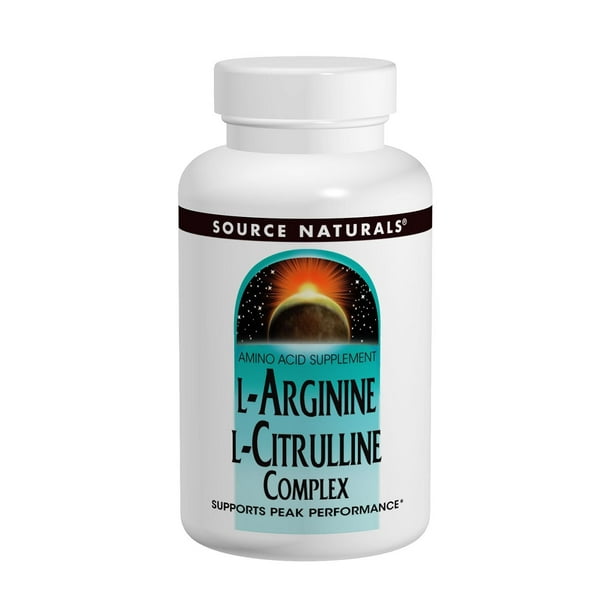 Source Naturals LArginine LCitrulline Complex, 240 tablet Walmart